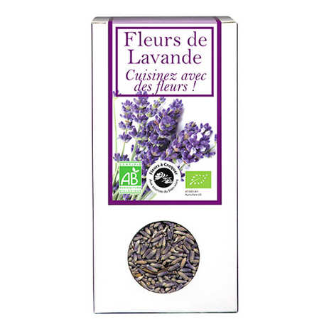 Organic edible lavender flowers